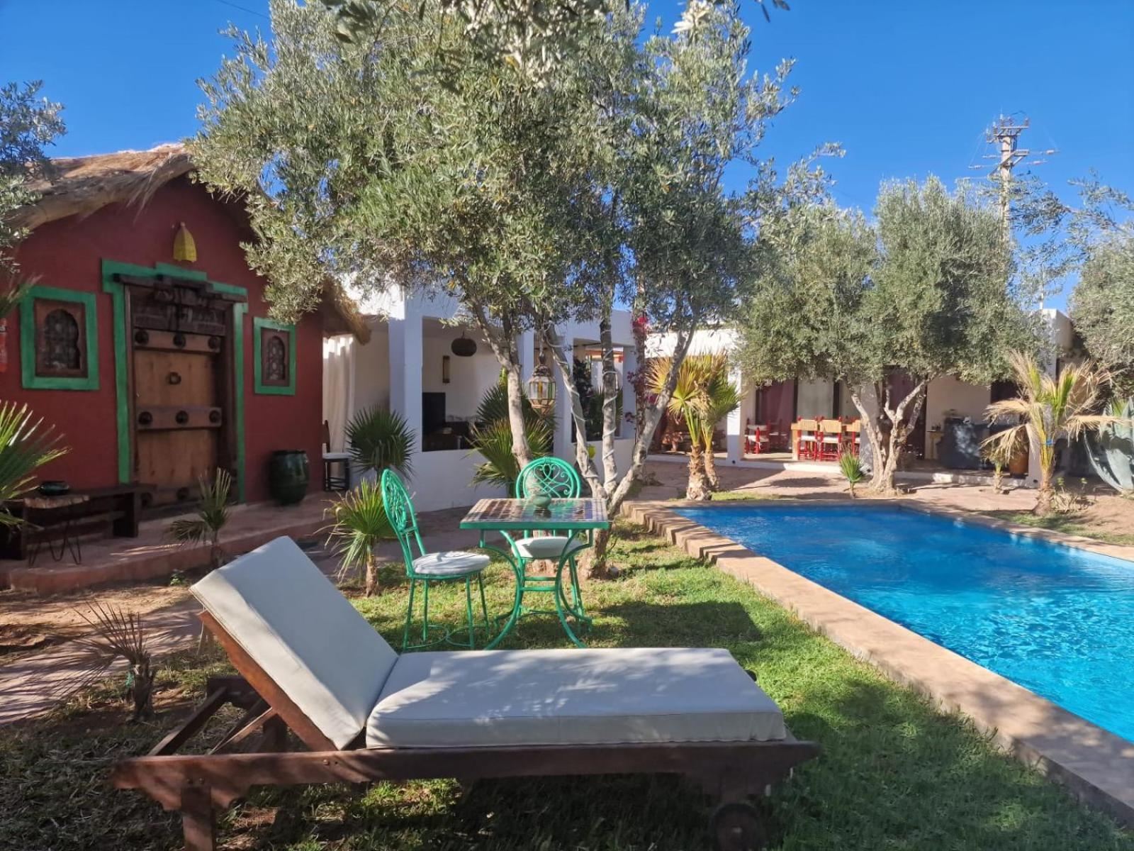 Manzal Lahbab, 2Villas 2Bungalows 2Piscines Et Jardins Ouled Jelal Exterior photo