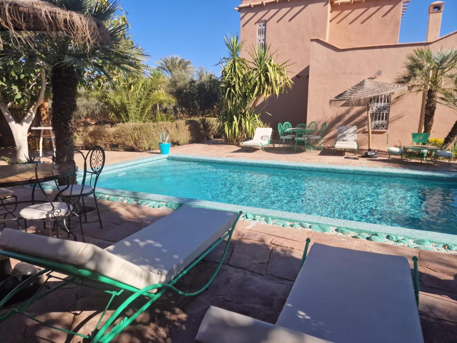 Manzal Lahbab, 2Villas 2Bungalows 2Piscines Et Jardins Ouled Jelal Exterior photo
