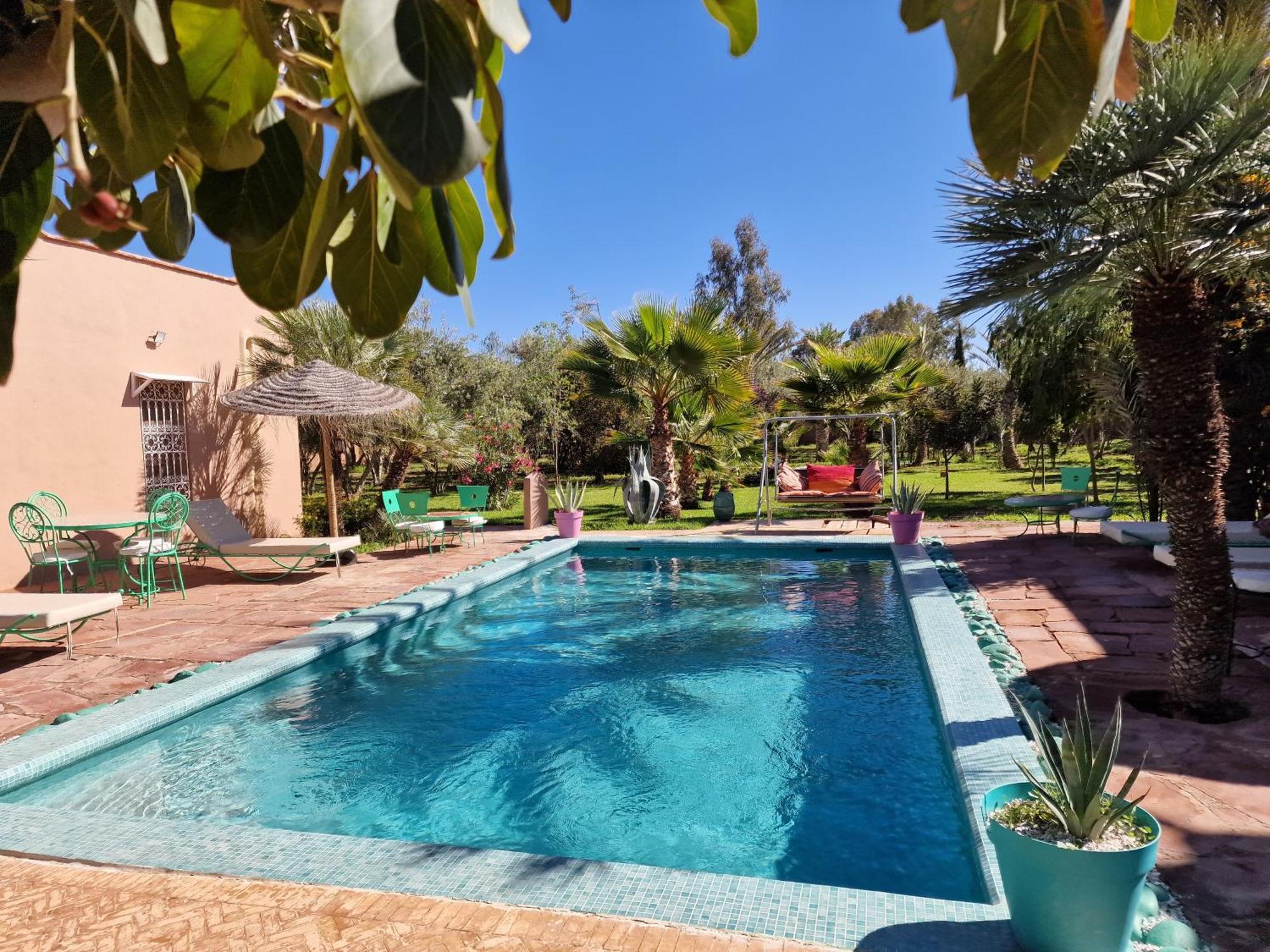 Manzal Lahbab, 2Villas 2Bungalows 2Piscines Et Jardins Ouled Jelal Exterior photo