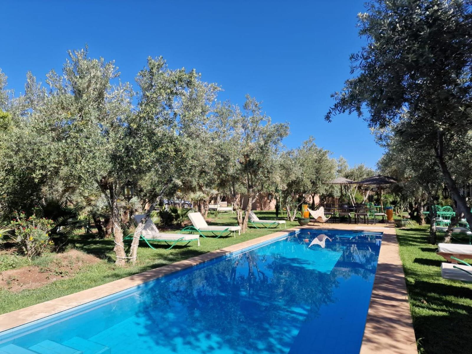 Manzal Lahbab, 2Villas 2Bungalows 2Piscines Et Jardins Ouled Jelal Exterior photo