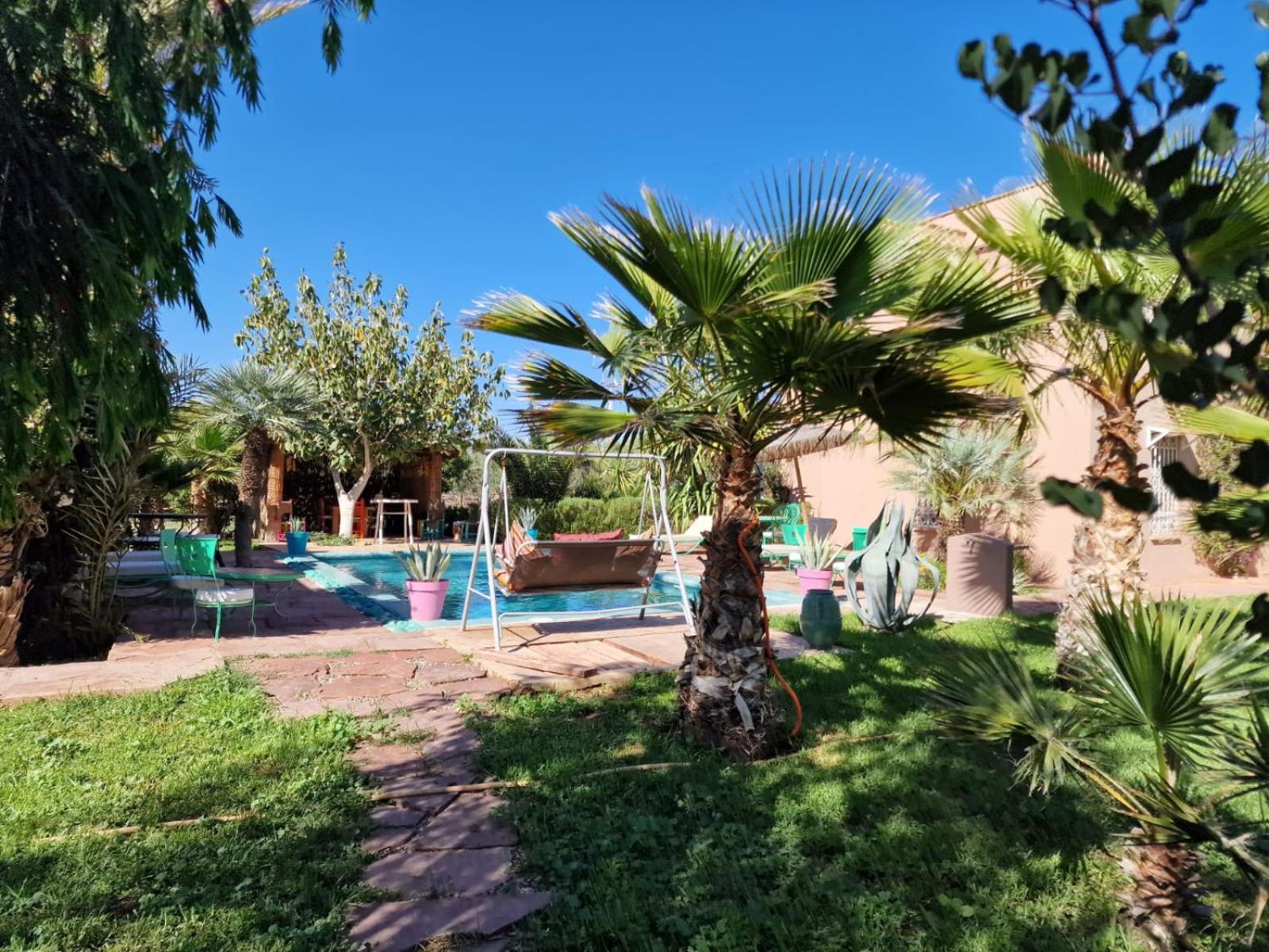 Manzal Lahbab, 2Villas 2Bungalows 2Piscines Et Jardins Ouled Jelal Exterior photo