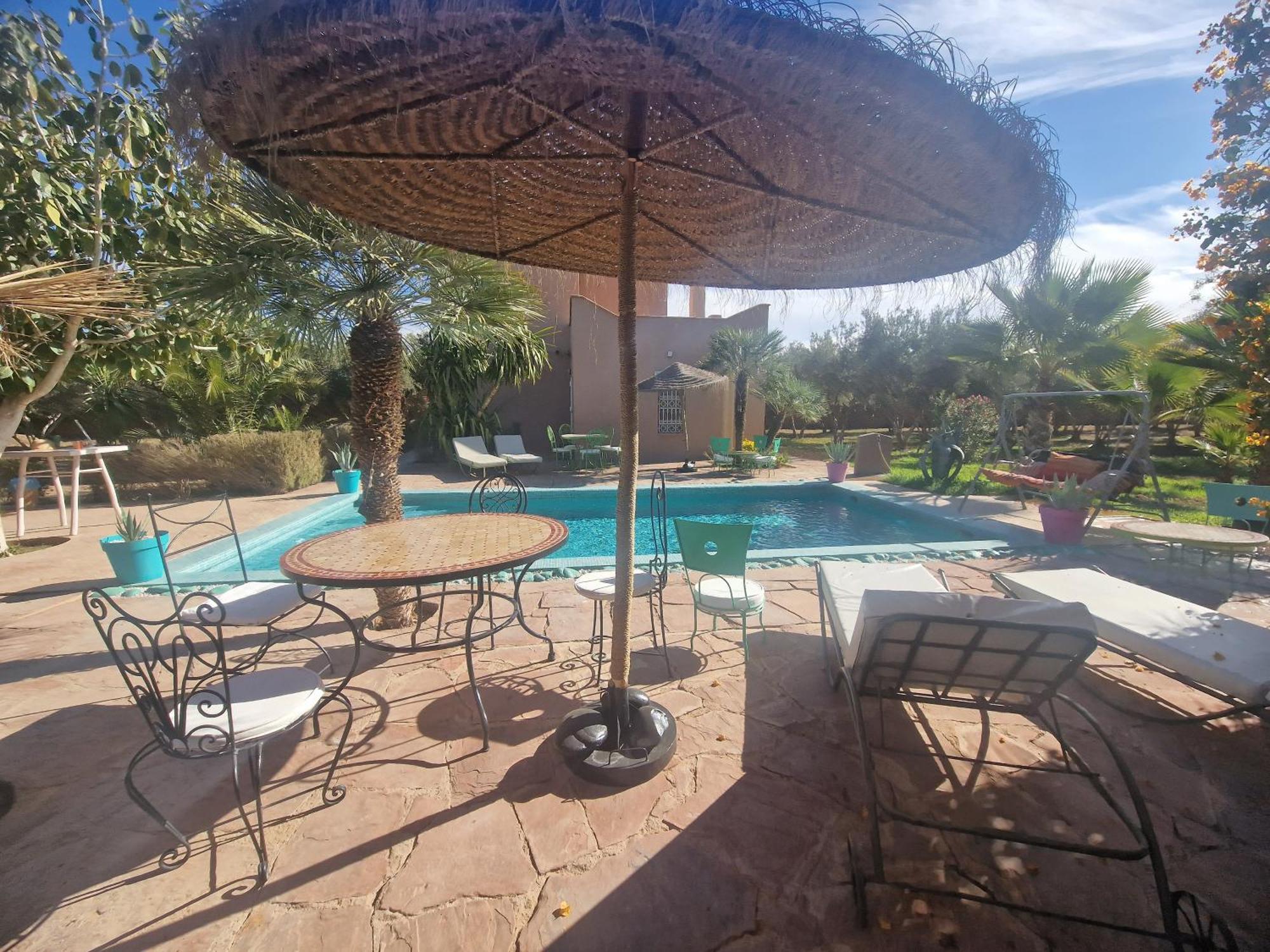 Manzal Lahbab, 2Villas 2Bungalows 2Piscines Et Jardins Ouled Jelal Exterior photo